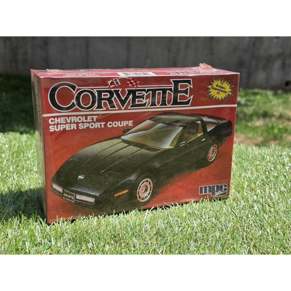 MPC Corvette Chevrolet Super Sport Coupe Car Model Kit #6364 New Sealed*